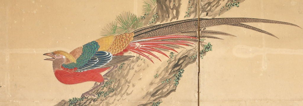 Japanese Six Panel Screen
