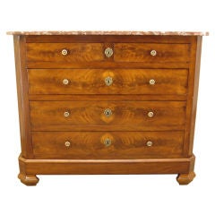 Antique French Louis Philippe Commode or chest of drawers