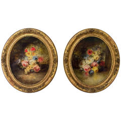 Pair of 19th Century French School Paintings