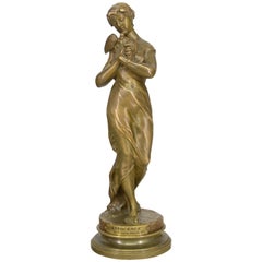 French Bronze Sculpture by Emile Laporte