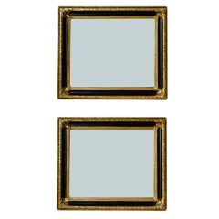 Pair of  Gilt Continental MIrrors