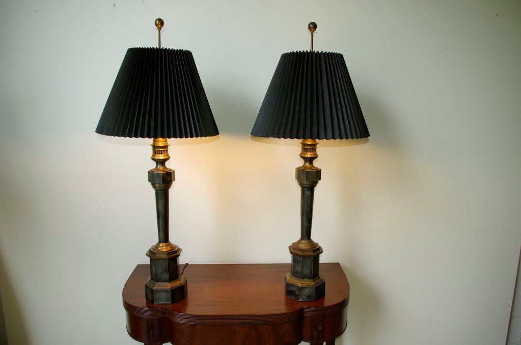 American Pair of Lamps by Chapman