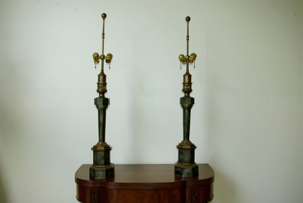 Pair of Lamps by Chapman 1