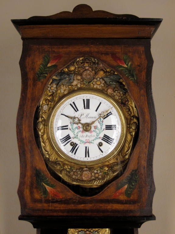 French Country Grandfather Clock or Comtoise 3