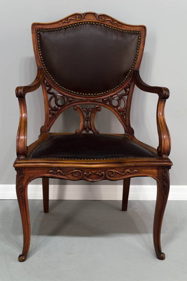 Pair of Art Deco Fauteuils or Armchairs