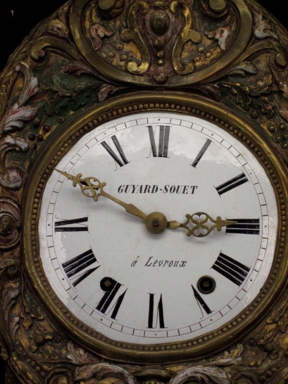 French Country Grandfather clock or Comtoise 5