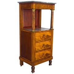 19th Century French Empire Stand or Side Table