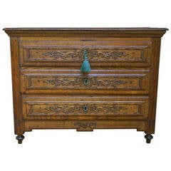 19th c. Louis XVI Style Petite Commode or Child' s chest