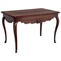 19th Century Louis XV Style Walnut Side Table