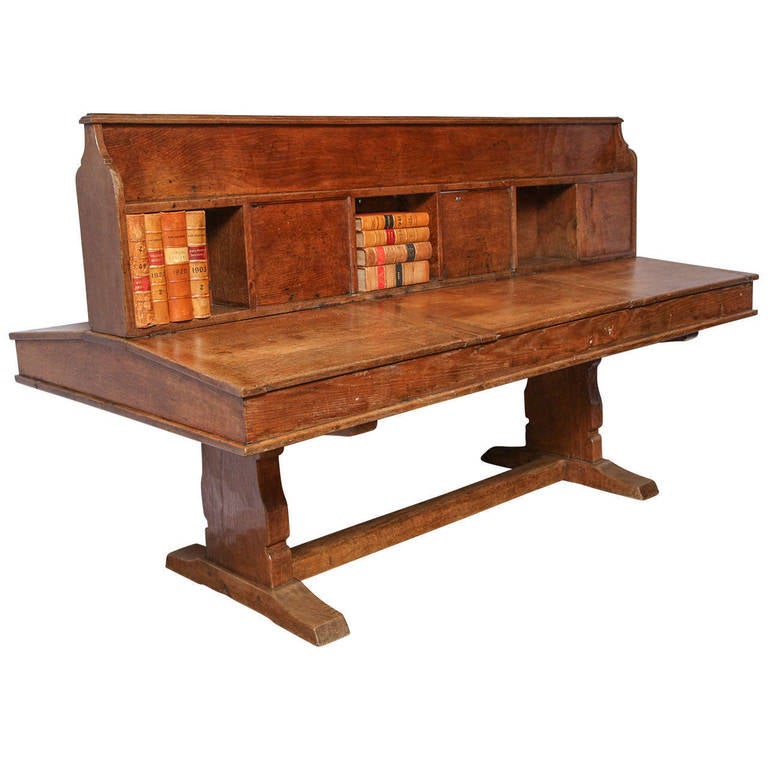 1930s Robert "Mouseman" Thompson Desk at 1stdibs