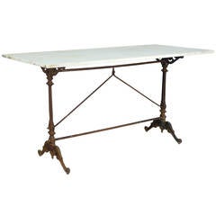 19th Century Italian Marble-Top Table