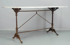19th Century Italian Marble-Top Table