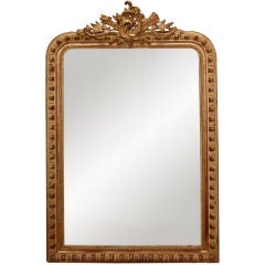 French Louis Philippe Gilded Mirror