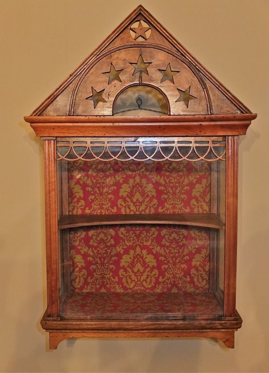 French Country Vitrine or hanging display