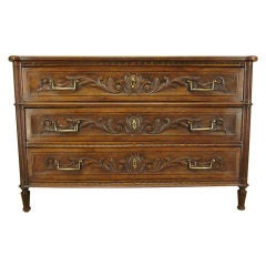 French  Louis XVI Chest of Drawers or Commode