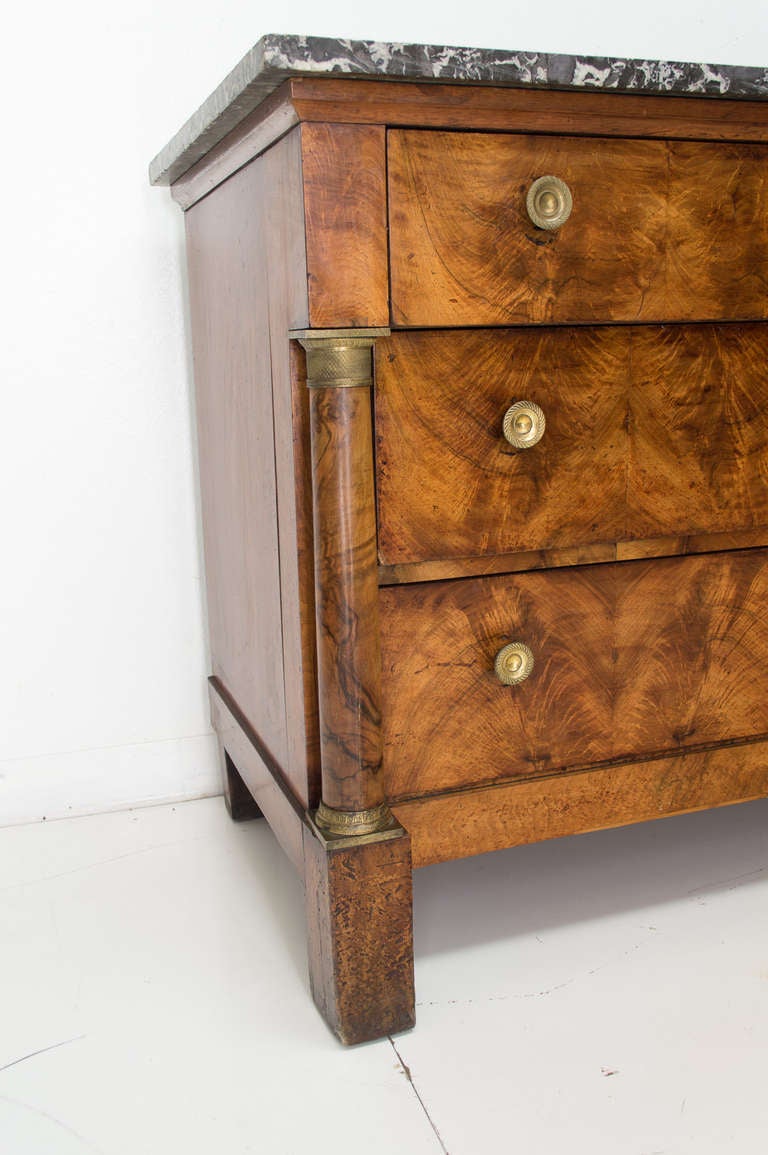19th c. French Empire Commode or Chest of Drawers 1