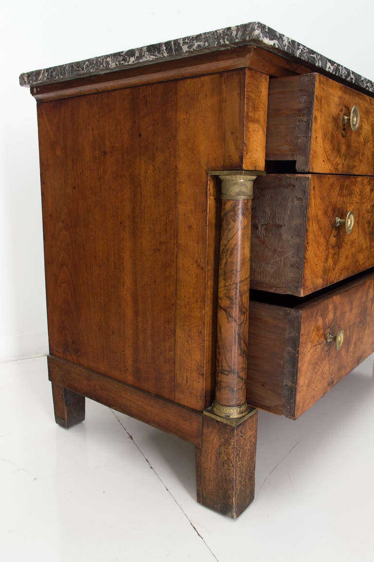 19th c. French Empire Commode or Chest of Drawers 2