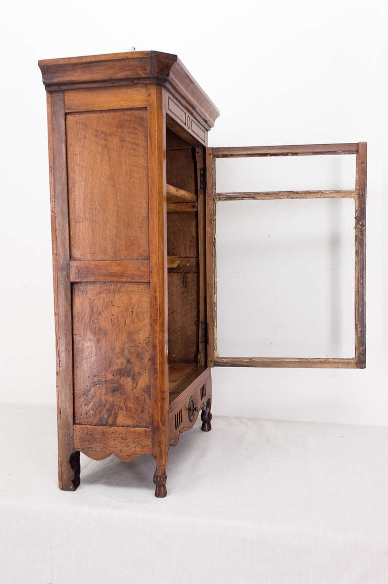 Early 19th c. French Miniature Armoire or  Provencal Verrio 3