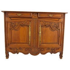 French Normandy Pine Buffet or Sideboard