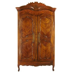 French Country Louis XV Armoire