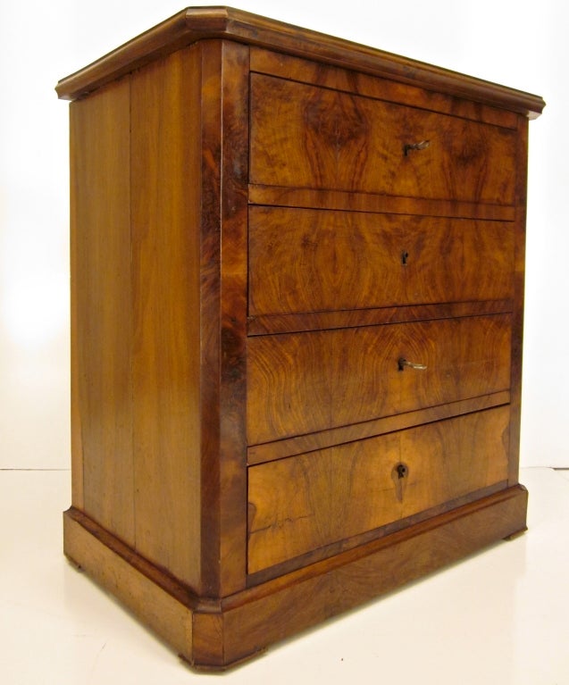 Louis Philippe Style Commode or Chest of Drawers