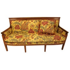 19th c. French Country Empire Sofa