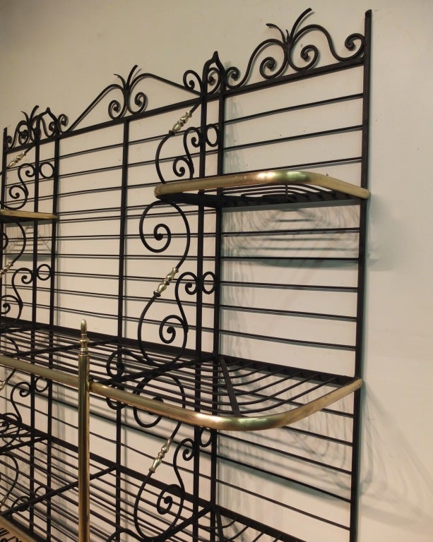 French Baker's Rack In Excellent Condition In Winter Park, FL