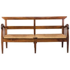 Antique 18th Century French Country Canapé or Bench