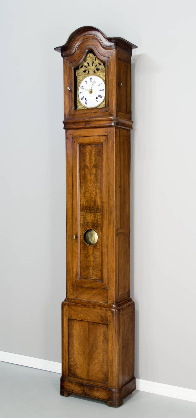 19th Century Horloge de Parquet or Tall Case Clock