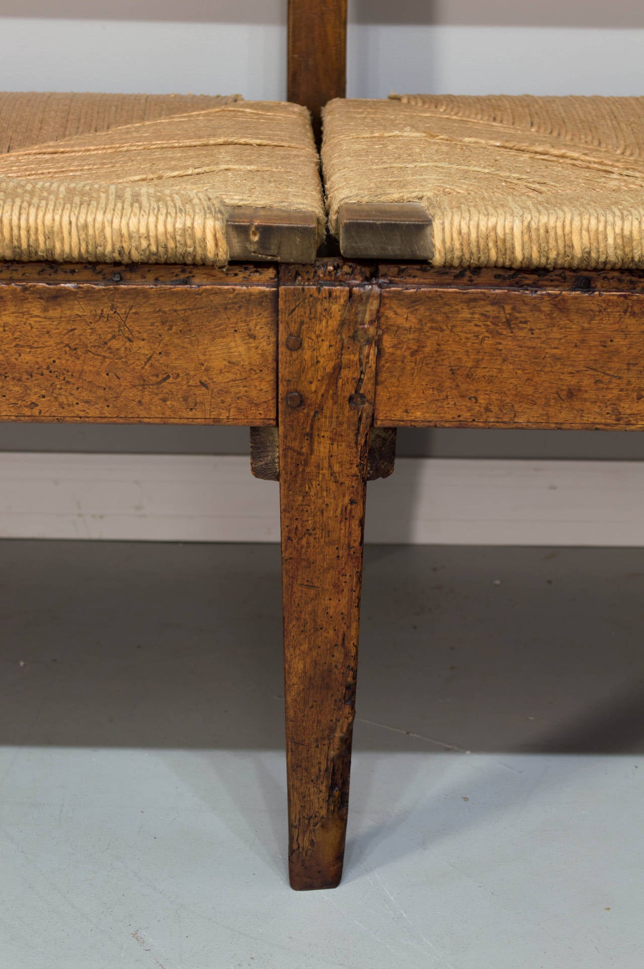 18th Century French Country Canapé or Bench 1