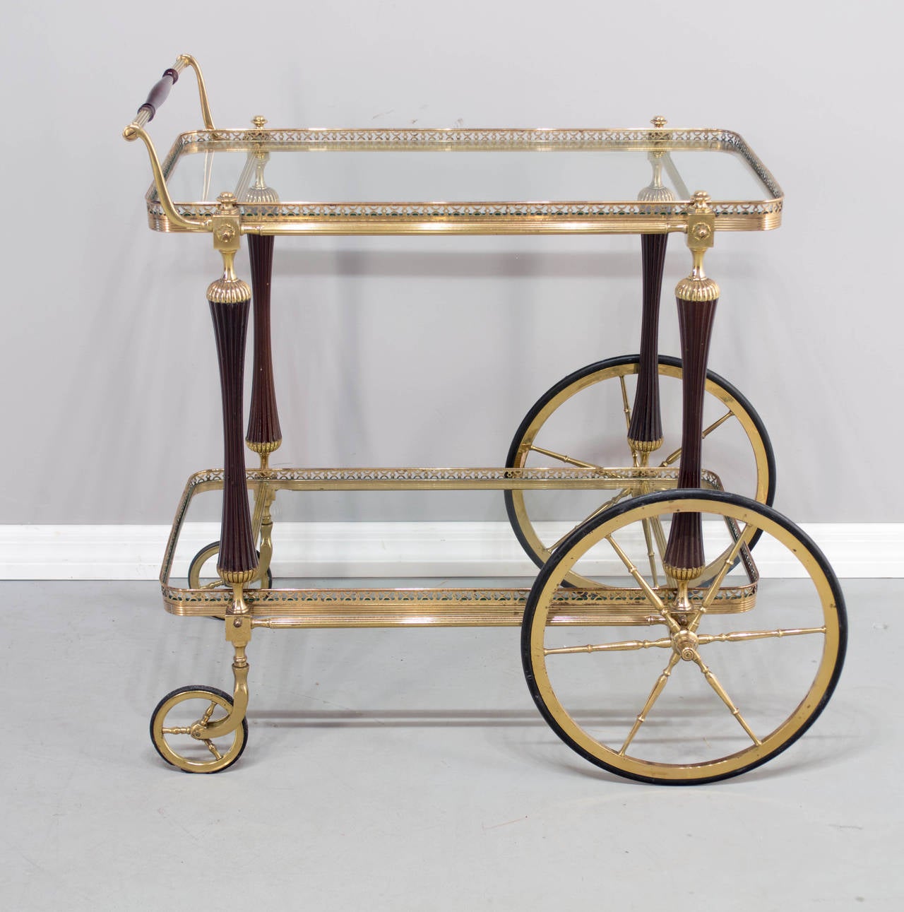 1920s bar cart