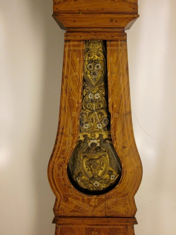 French Country Grandfather clock or Comtoise 1