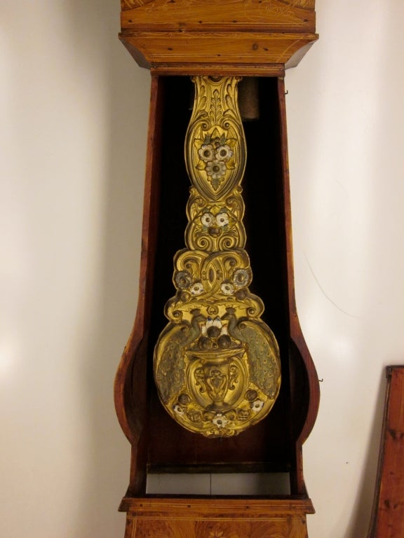 French Country Grandfather clock or Comtoise 2