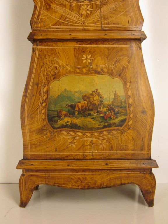 French Country Grandfather clock or Comtoise 3