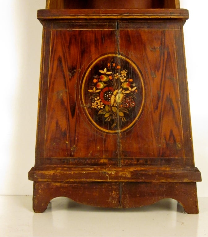 19th c. French Country Tall Case Clock or Comtoise 6