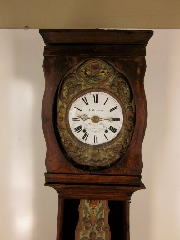 French Country Grandfather Clock or Comtoise 1