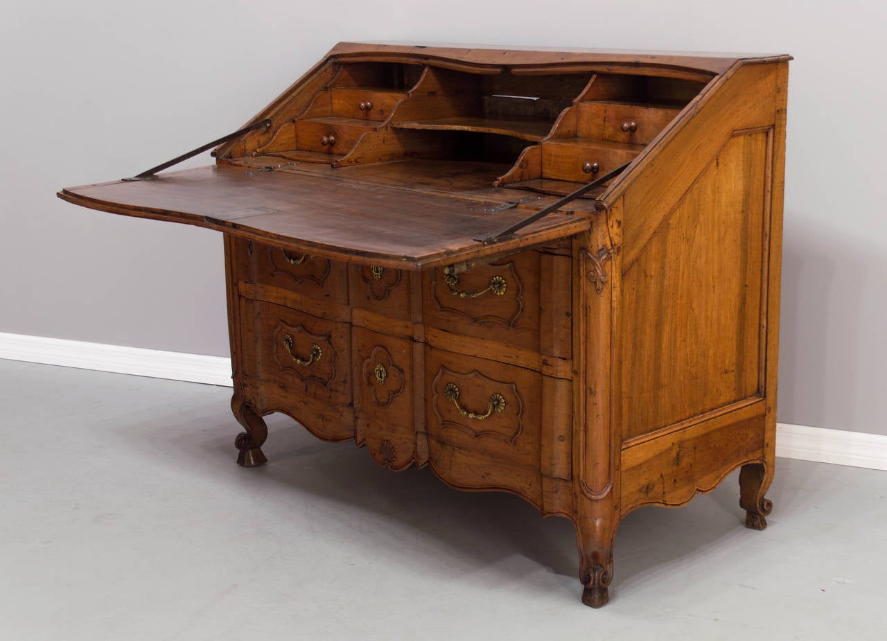18th Century Louis XV Scriban or Slant Front Desk 2