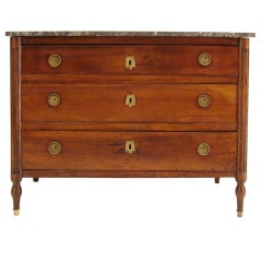French Louis XVI  Style Commode or Chest of Drawers