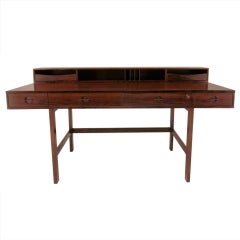 Vintage Rosewood Desk by Jens Quistgaard for Lovig Dansk
