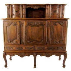 Provencal Louis XV Style Buffet à Glissant or Sideboard.