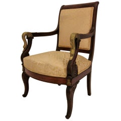 Period Restauration Fauteuil or Arm Chair