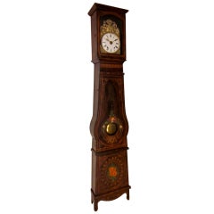 19th c. French Comtoise or Tall Case Clock