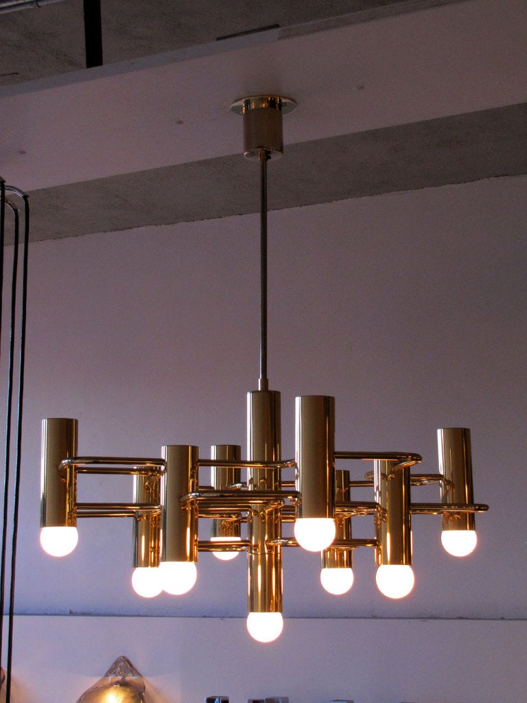 Boulanger Brass Chandelier 3