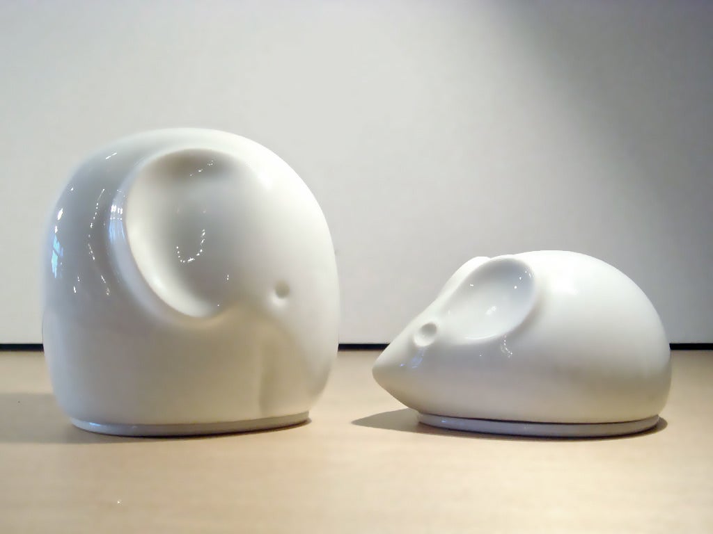 Glazed Elephant and Mouse by Arzberg Bavaria