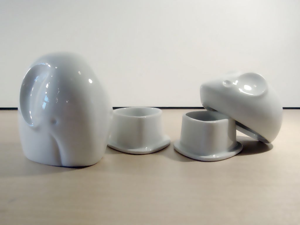 Elephant and Mouse by Arzberg Bavaria In Excellent Condition In Los Angeles, CA