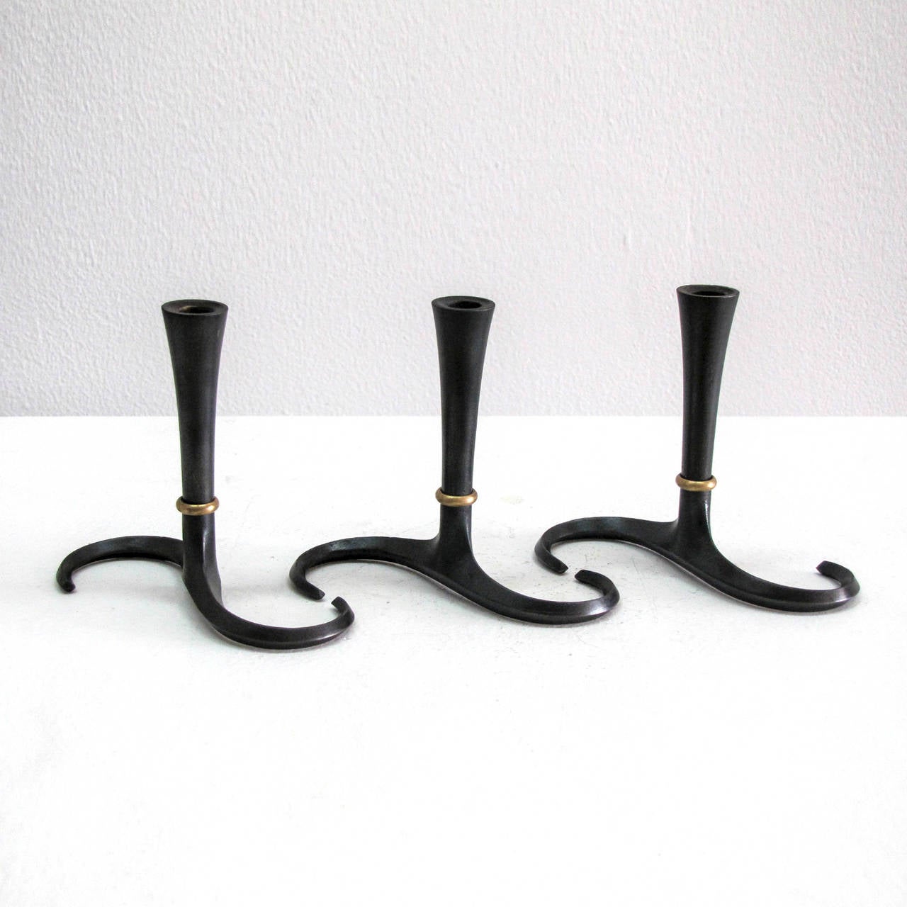 Mid-20th Century Jens Quistgaard for Dansk Candleholders
