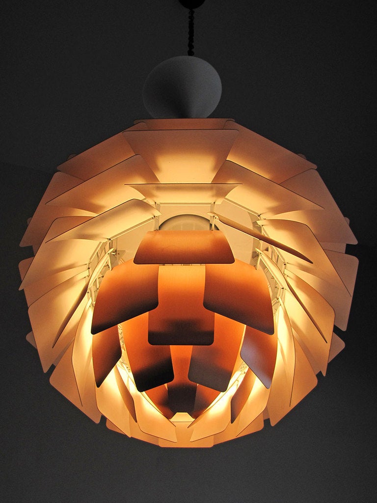 PH Artichoke Copper Lamp by Poul Henningsen 4