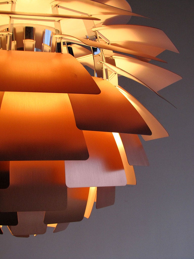 PH Artichoke Copper Lamp by Poul Henningsen 2