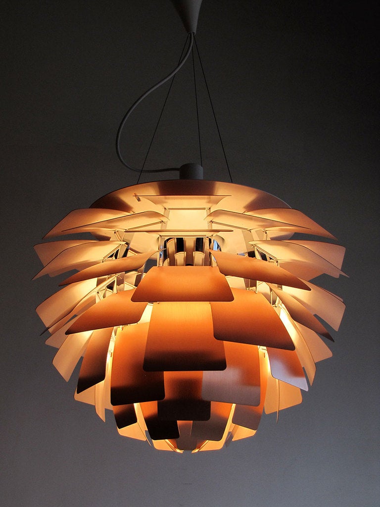 PH Artichoke Copper Lamp by Poul Henningsen 3