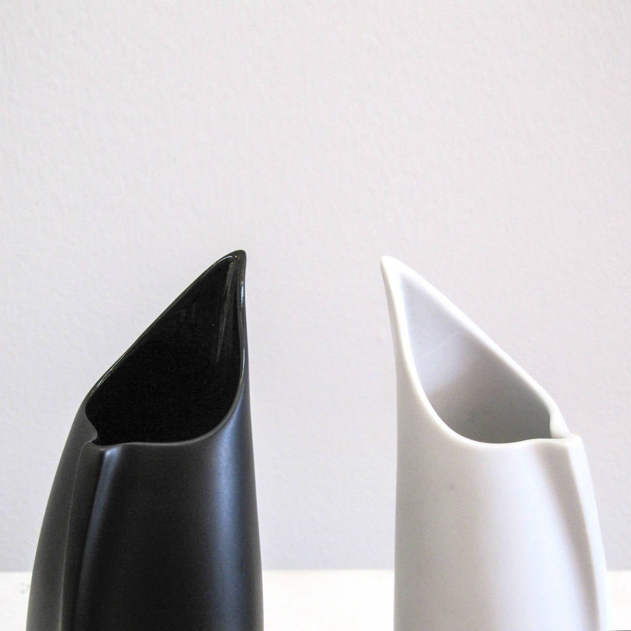 Porcelain Lino Sabattini “Penguin” Vases for Rosenthal